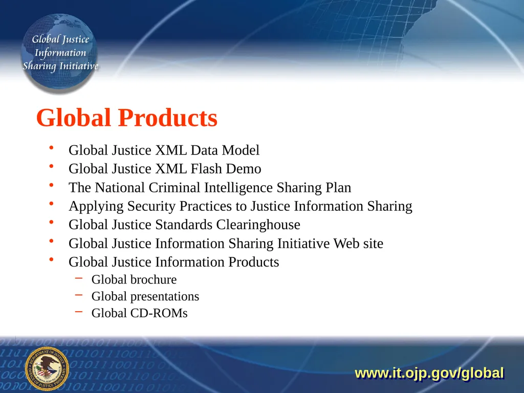 Global Justice Information Sharing Initiative - slide 14 of 17