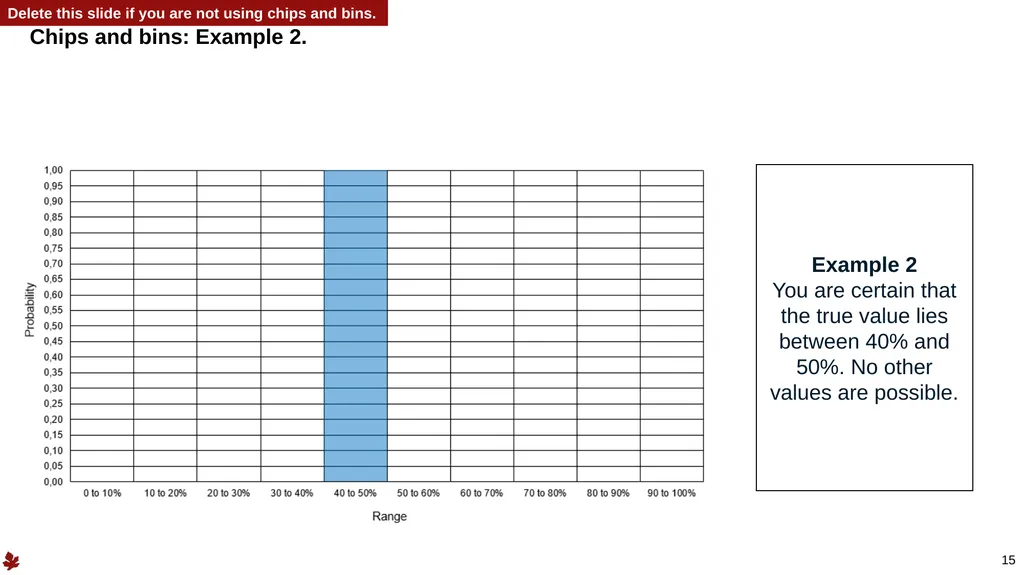 1 Structured Expert Elicitation – Example Training - slide 15 of 52