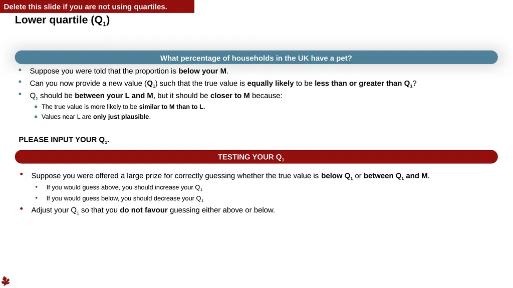 1 Structured Expert Elicitation – Example Training - slide 41 of 52