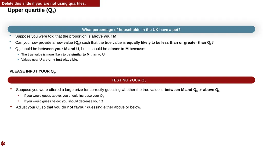 1 Structured Expert Elicitation – Example Training - slide 42 of 52