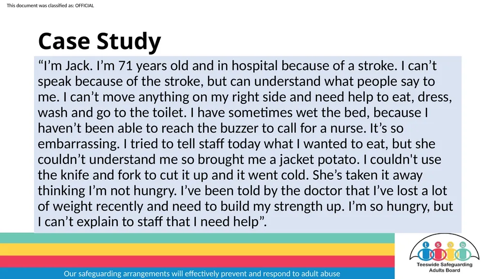 Our safeguarding arrangements will effectively - slide 9 of 31