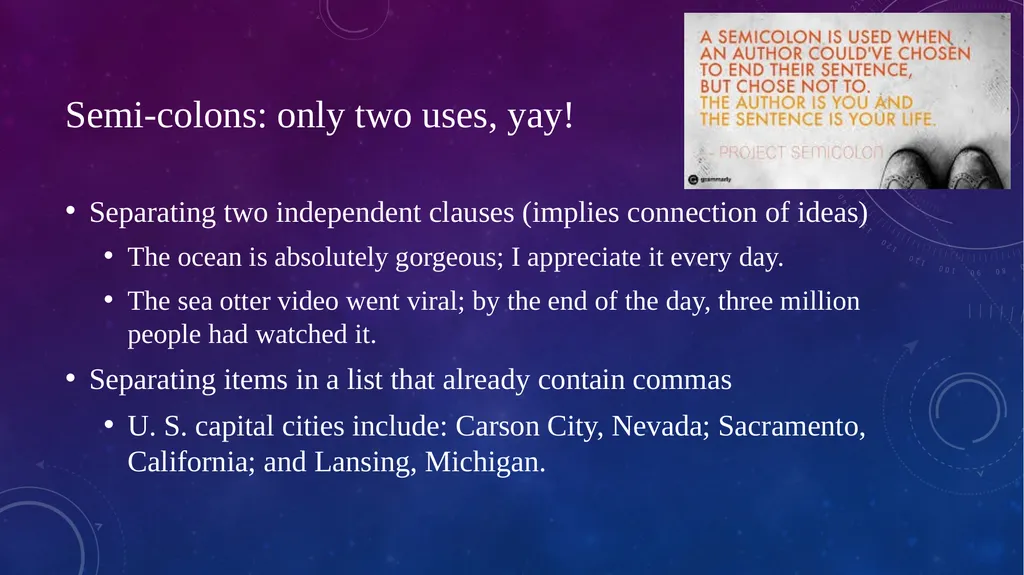Quick Sentence Diagnostic (See in class handout - slide 27 of 39