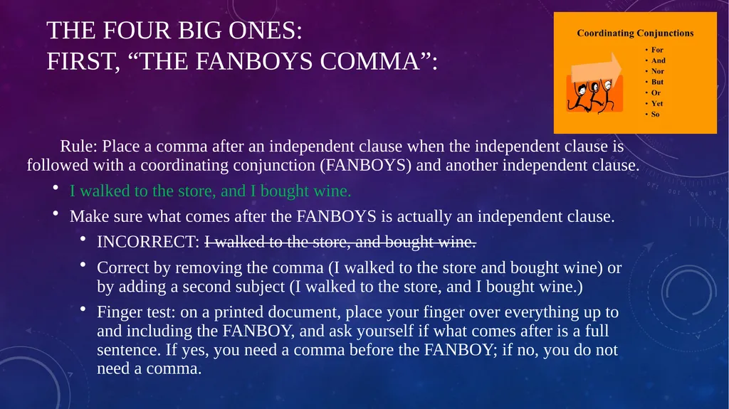 Quick Sentence Diagnostic (See in class handout - slide 14 of 39