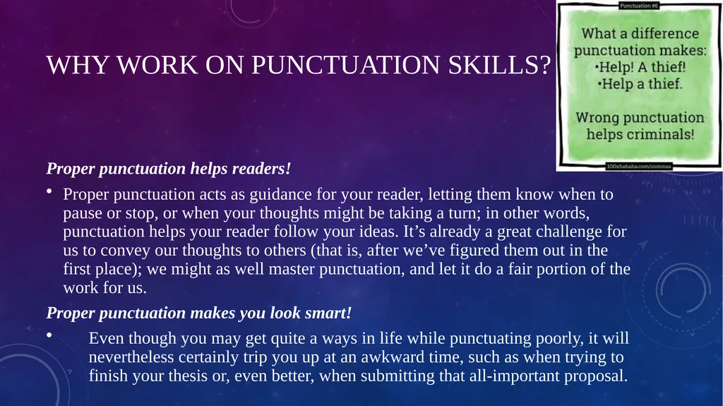 Quick Sentence Diagnostic (See in class handout - slide 5 of 39