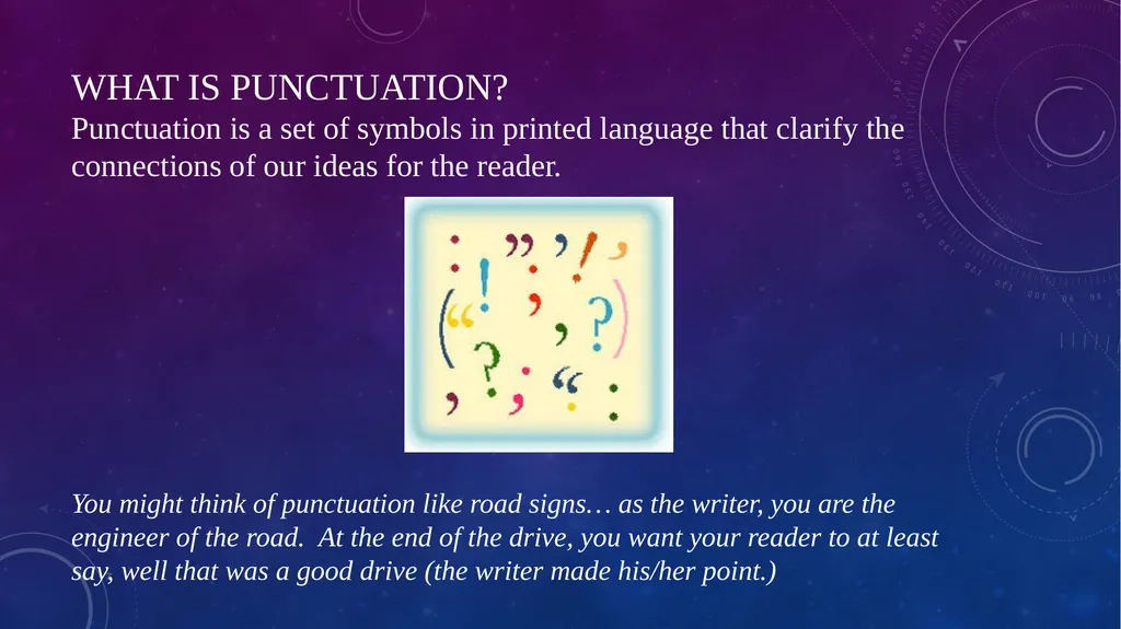 Quick Sentence Diagnostic (See in class handout - slide 4 of 39