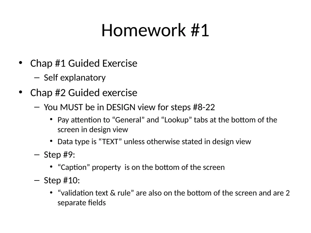 Homework 1 Hints Homework Tips (General) FAQs: see - slide 8 of 15