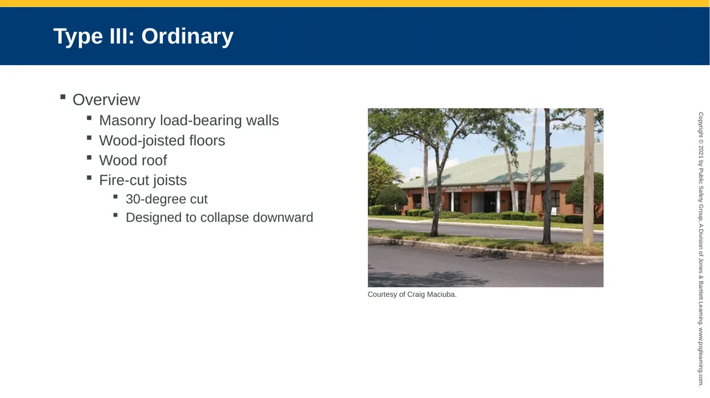 CHAPTER 5 Basic Building Construction Objectives - slide 14 of 25