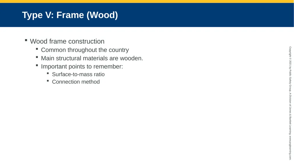 CHAPTER 5 Basic Building Construction Objectives - slide 5 of 25