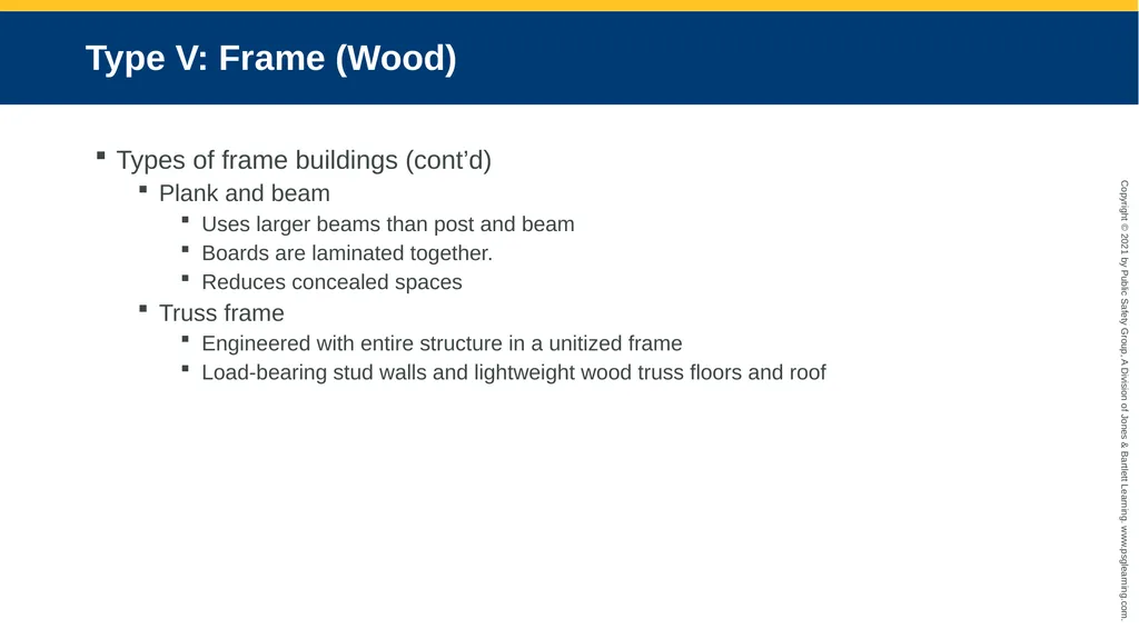 CHAPTER 5 Basic Building Construction Objectives - slide 8 of 25