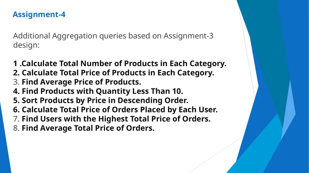 Unit-2 Introduction to MongoDB Big Data and - slide 86 of 89