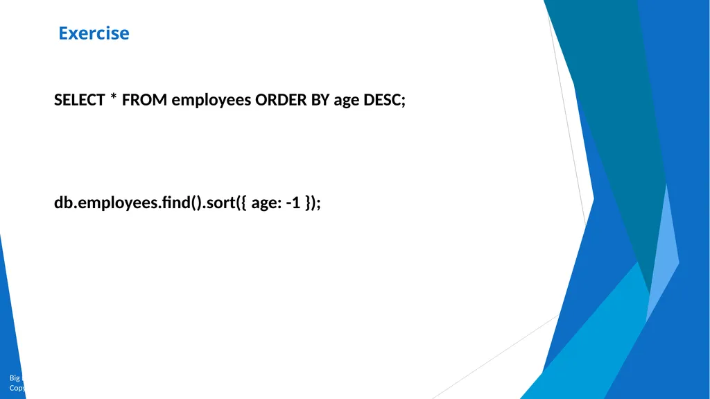 Unit-2 Introduction to MongoDB Big Data and - slide 78 of 89