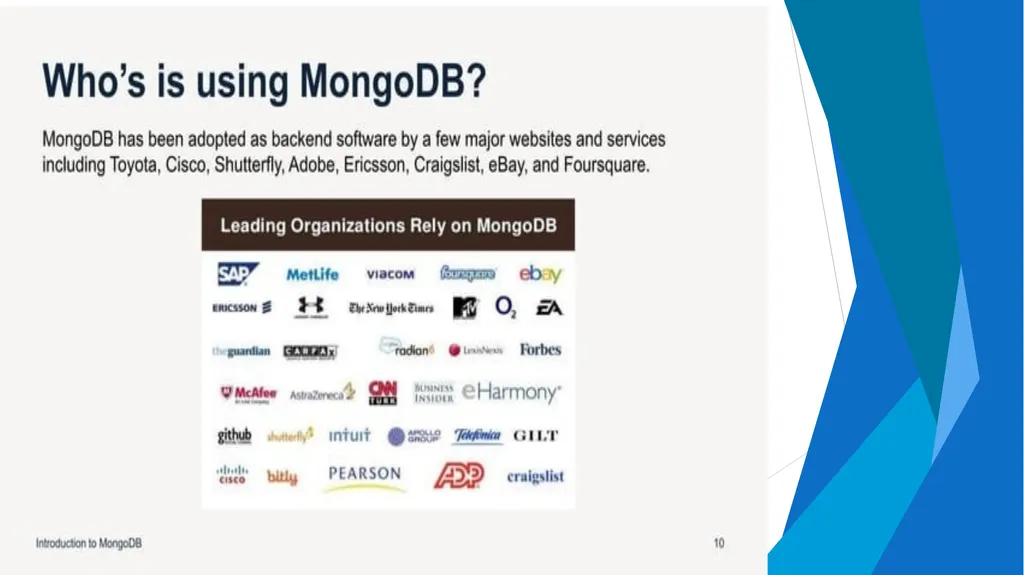 Unit-2 Introduction to MongoDB Big Data and - slide 19 of 89