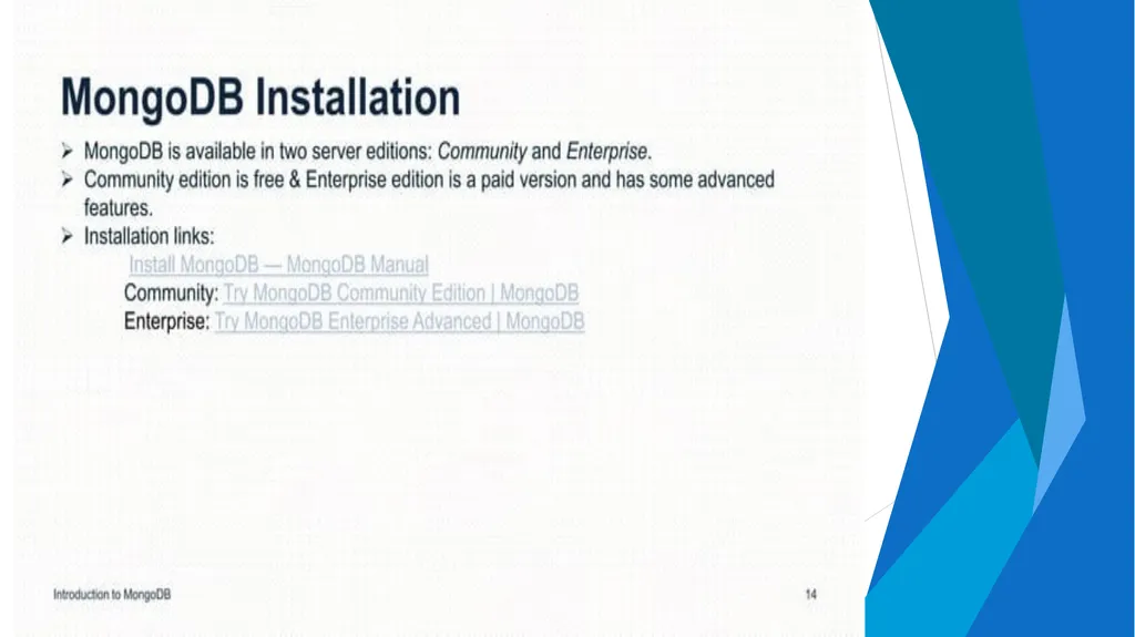 Unit-2 Introduction to MongoDB Big Data and - slide 24 of 89