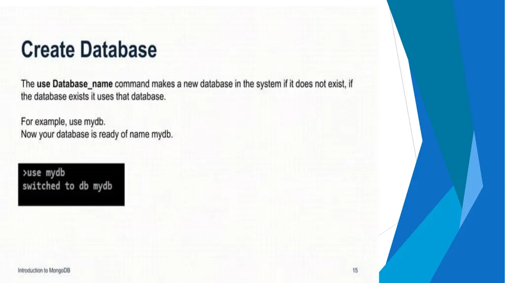 Unit-2 Introduction to MongoDB Big Data and - slide 25 of 89