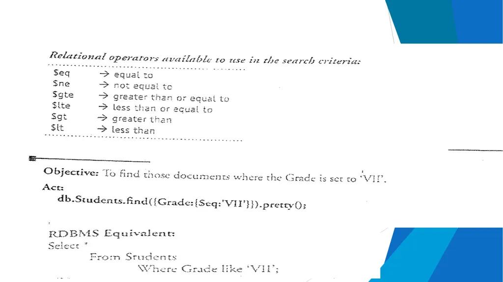 Unit-2 Introduction to MongoDB Big Data and - slide 53 of 89