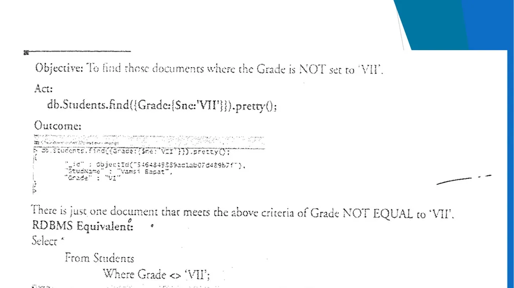 Unit-2 Introduction to MongoDB Big Data and - slide 54 of 89