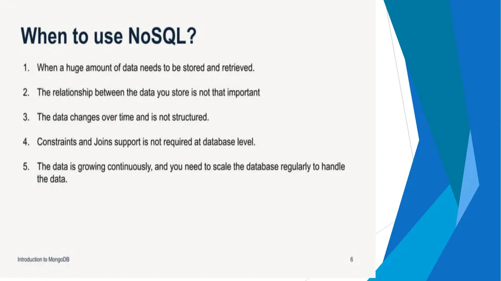 Unit-2 Introduction to MongoDB Big Data and - slide 7 of 89