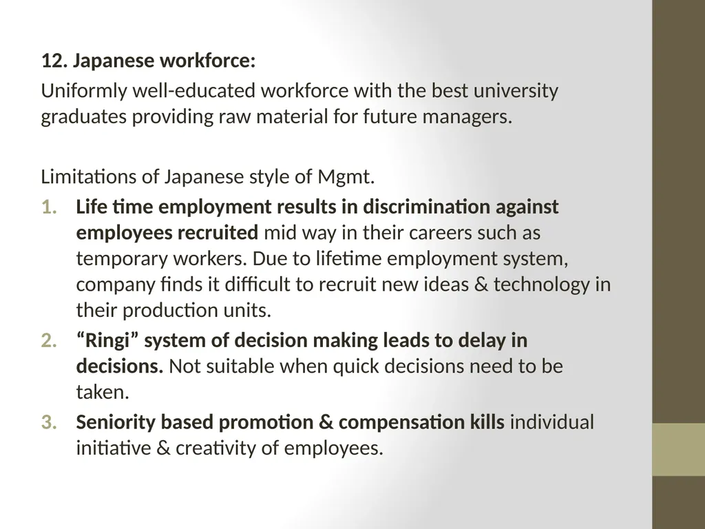 Introduction to MANAGEMENT INTRODUCTION Management - slide 51 of 57