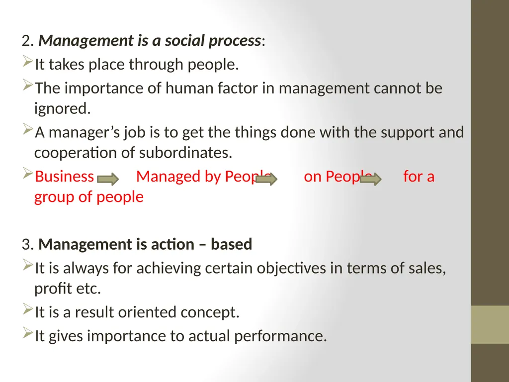 Introduction to MANAGEMENT INTRODUCTION Management - slide 5 of 57