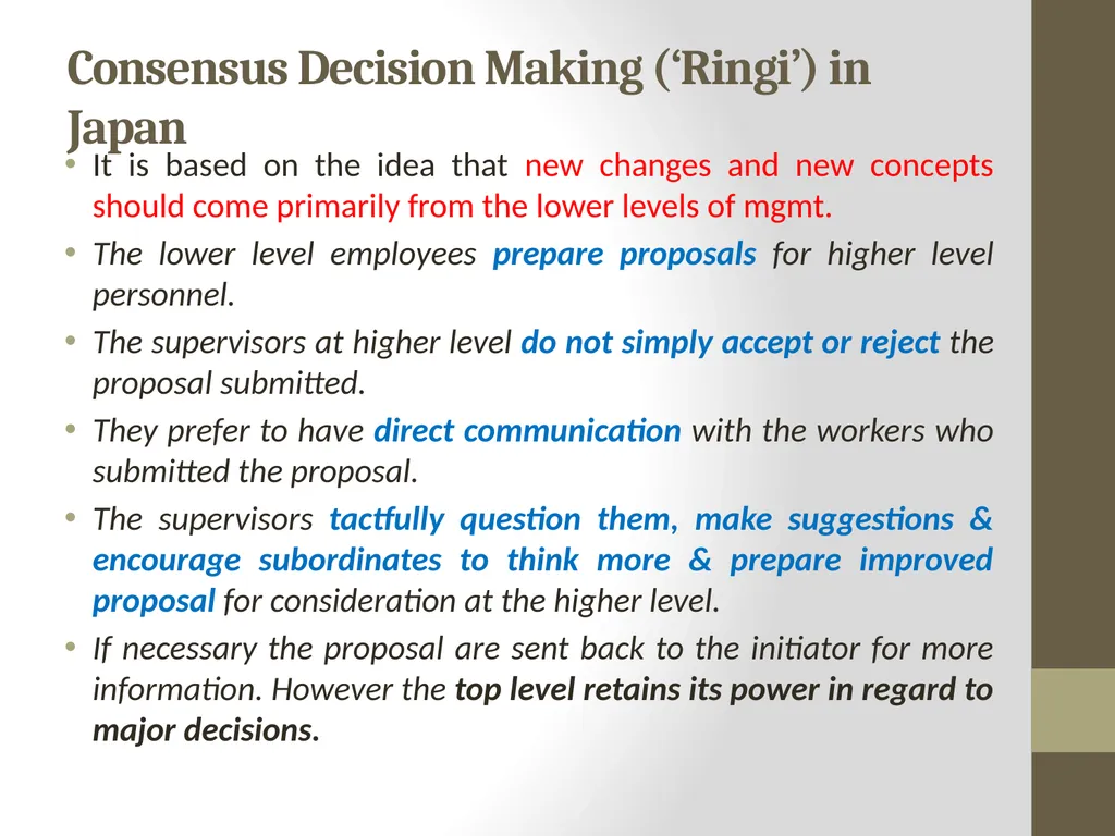 Introduction to MANAGEMENT INTRODUCTION Management - slide 43 of 57