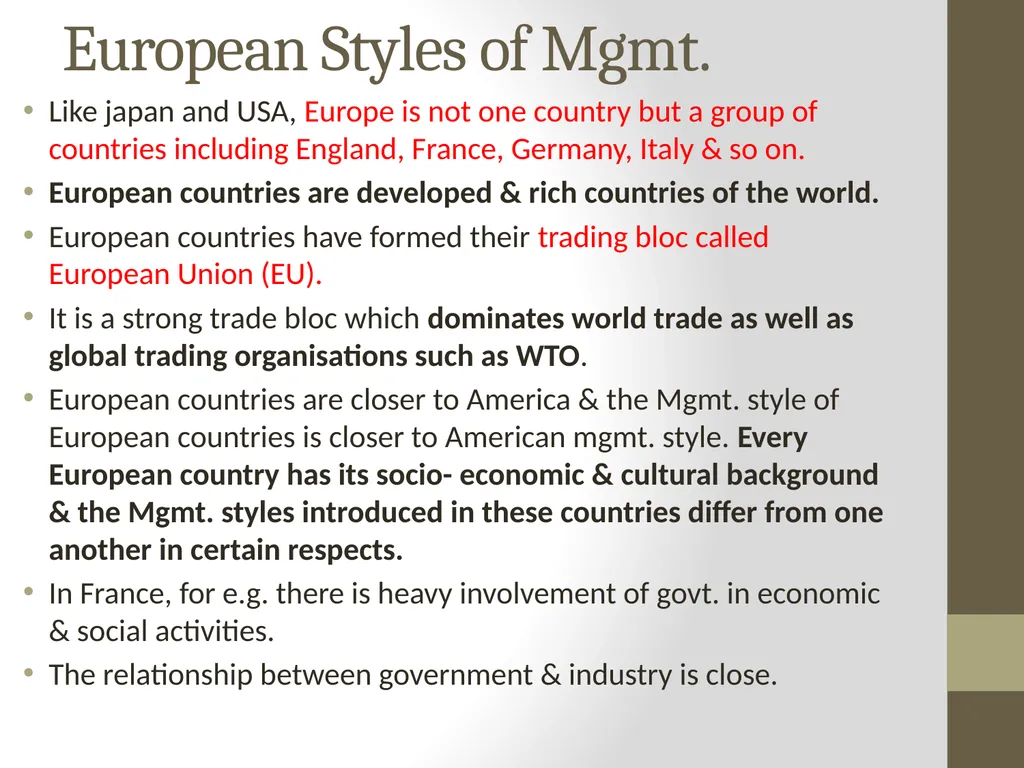 Introduction to MANAGEMENT INTRODUCTION Management - slide 55 of 57