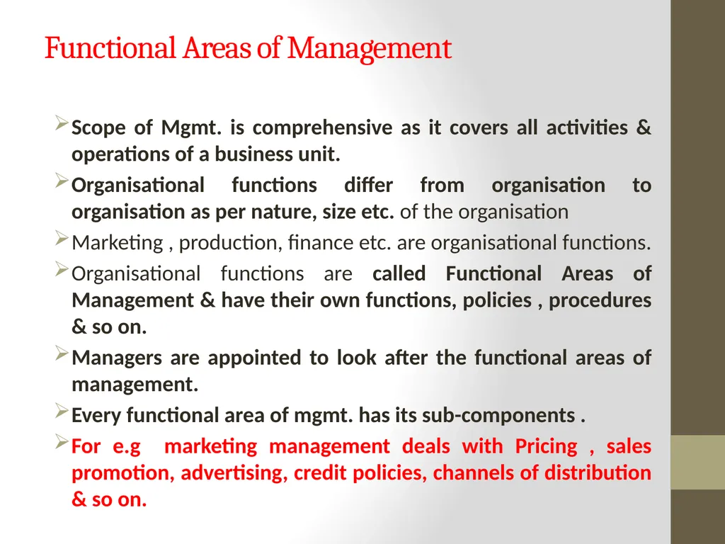 Introduction to MANAGEMENT INTRODUCTION Management - slide 24 of 57