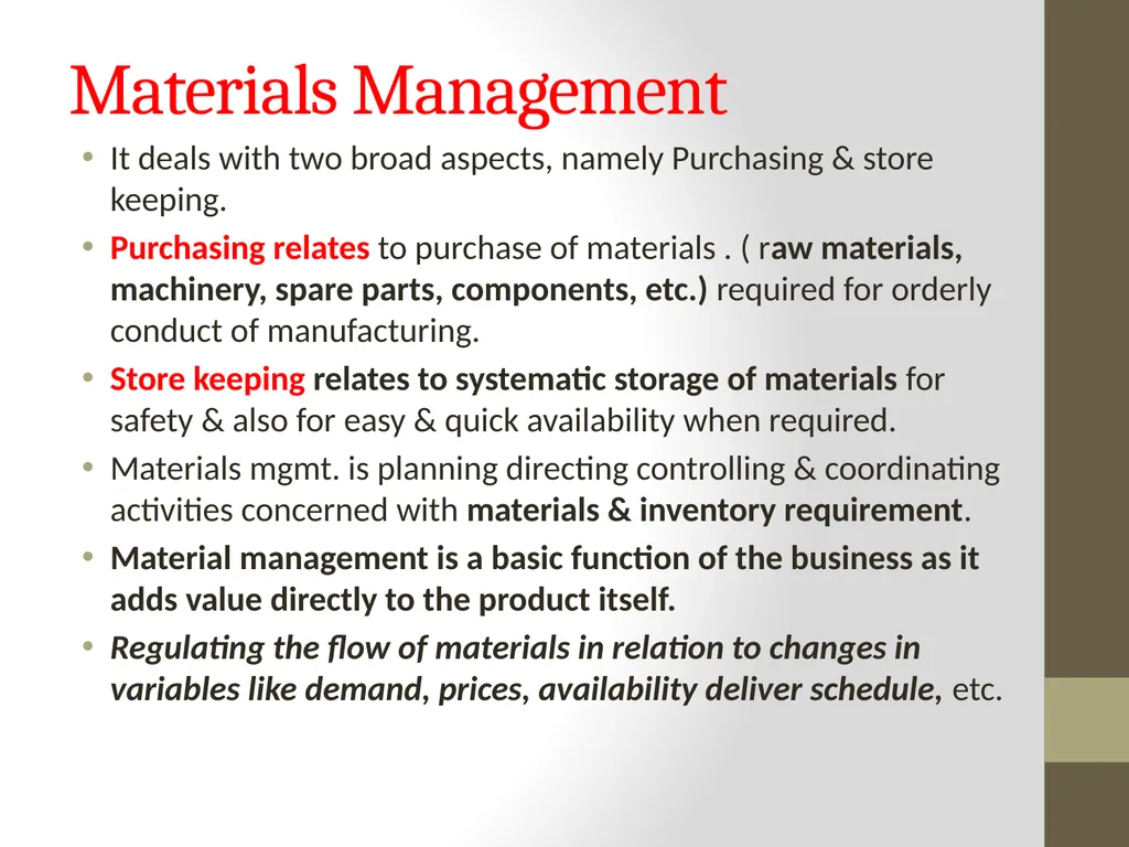 Introduction to MANAGEMENT INTRODUCTION Management - slide 25 of 57