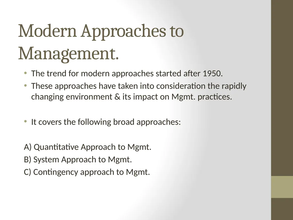 Introduction to MANAGEMENT INTRODUCTION Management - slide 32 of 57