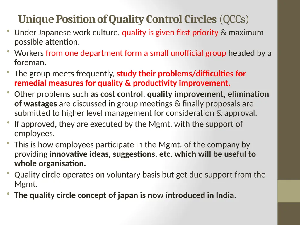 Introduction to MANAGEMENT INTRODUCTION Management - slide 45 of 57