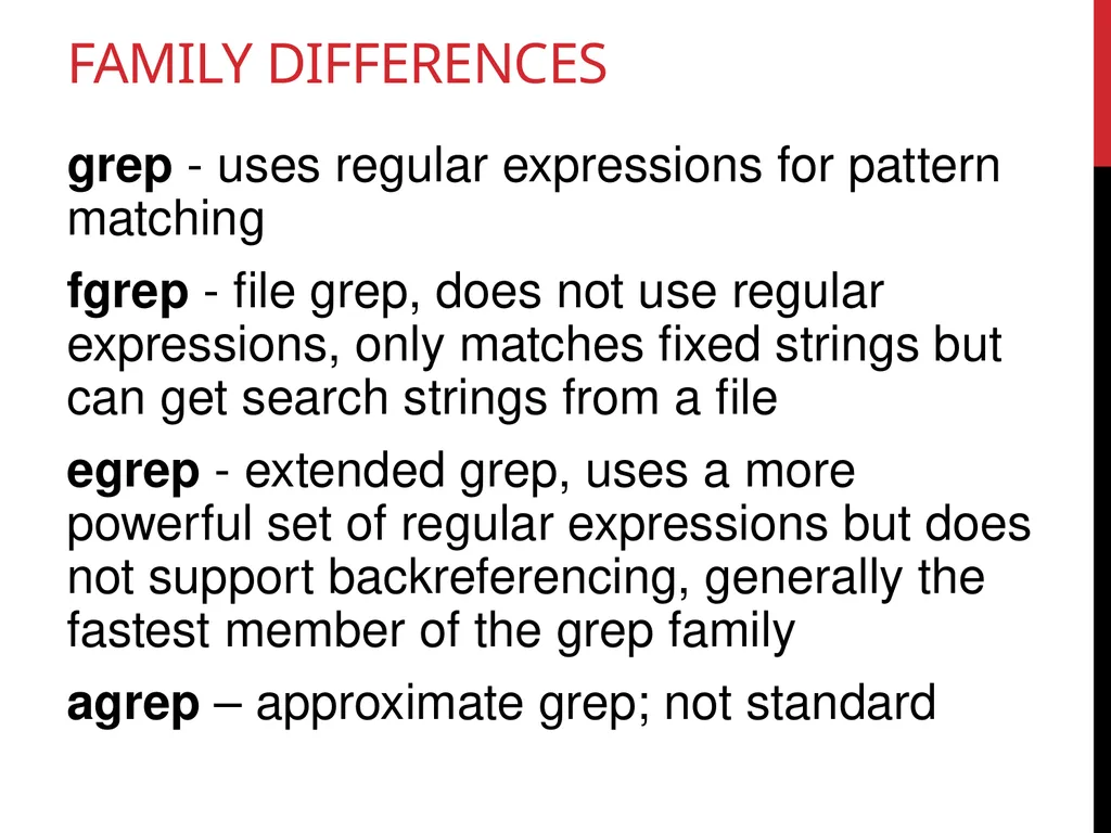 Data Wrangling Key ideas: regular expressions, - slide 24 of 59