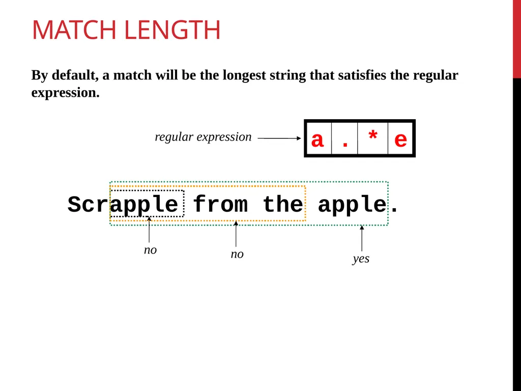 Data Wrangling Key ideas: regular expressions, - slide 20 of 59