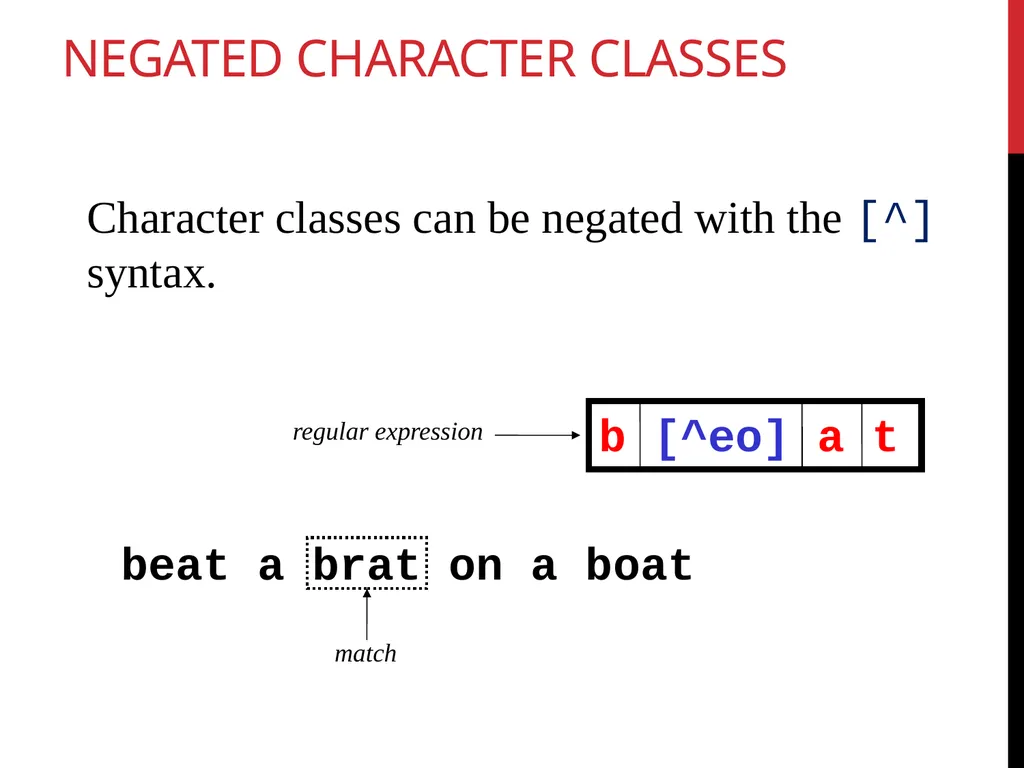 Data Wrangling Key ideas: regular expressions, - slide 15 of 59