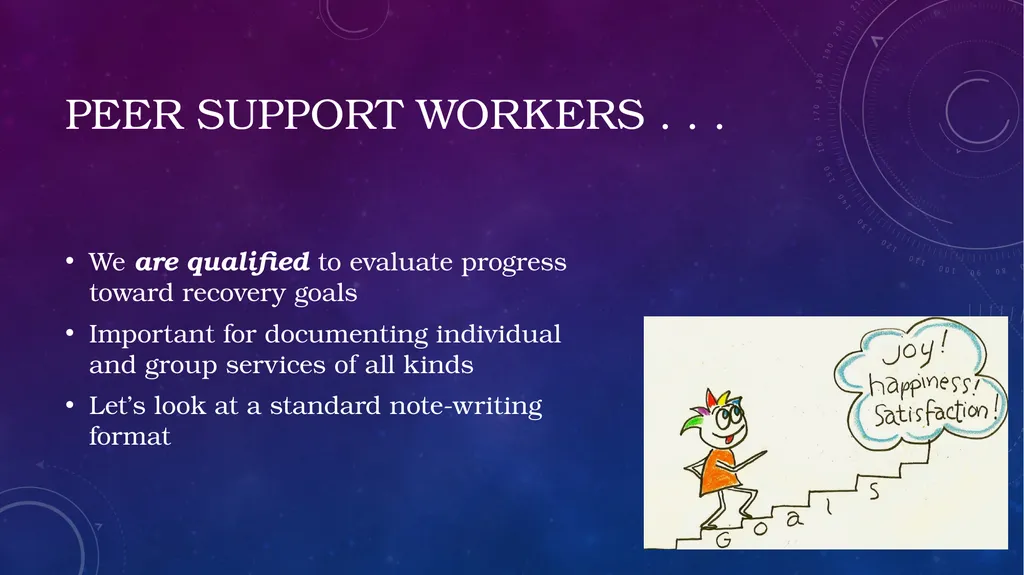 Documenting Peer Support following Medicaid rules - slide 18 of 33