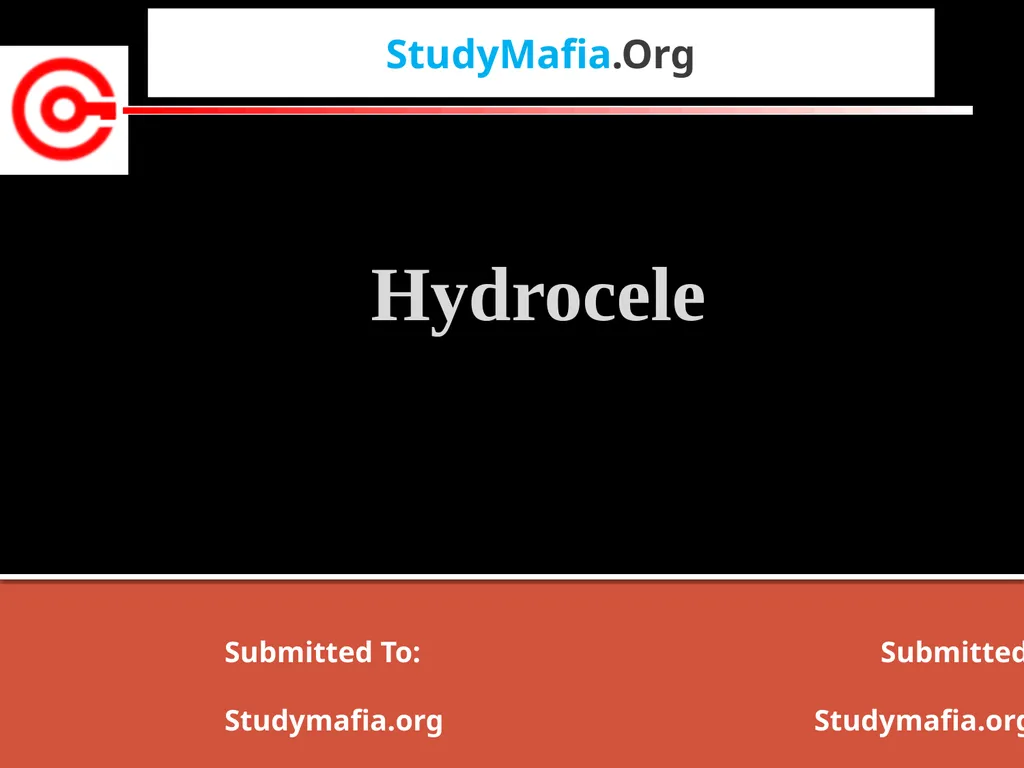 StudyMafia.Org Submitted To: Submitted By: - slide 1 of 19