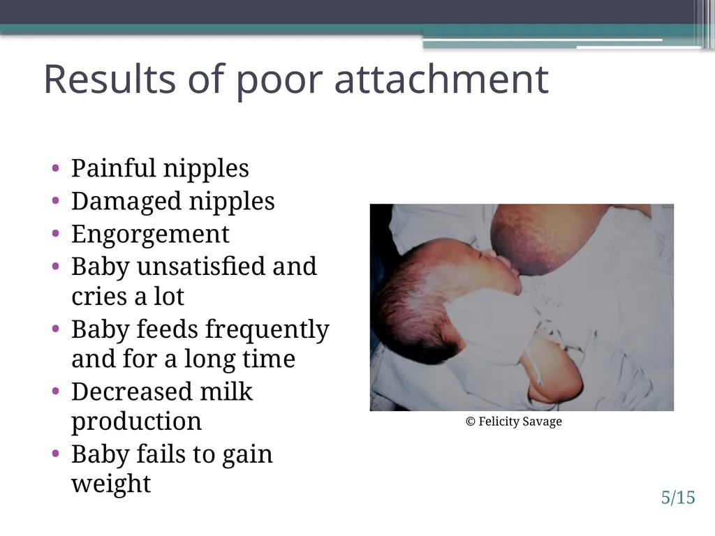 Session 5. How breastfeeding works 5/1 © - slide 15 of 16