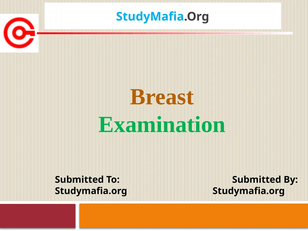 StudyMafia.Org Submitted To: Submitted By: - slide 1 of 18