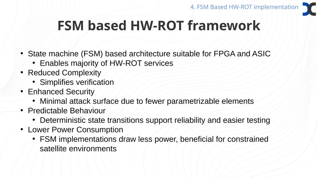 Common Framework for Hardware Root-of-Trust Timo - slide 10 of 16