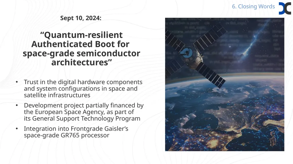 Common Framework for Hardware Root-of-Trust Timo - slide 14 of 16