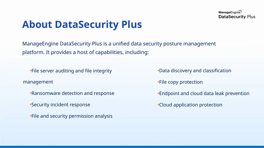 A unified data security posture management - slide 4 of 28
