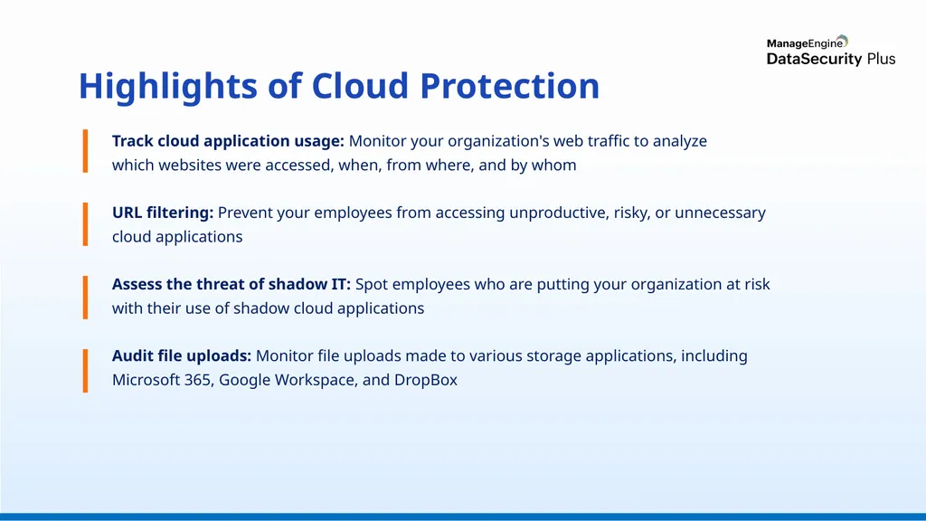 A unified data security posture management - slide 18 of 28