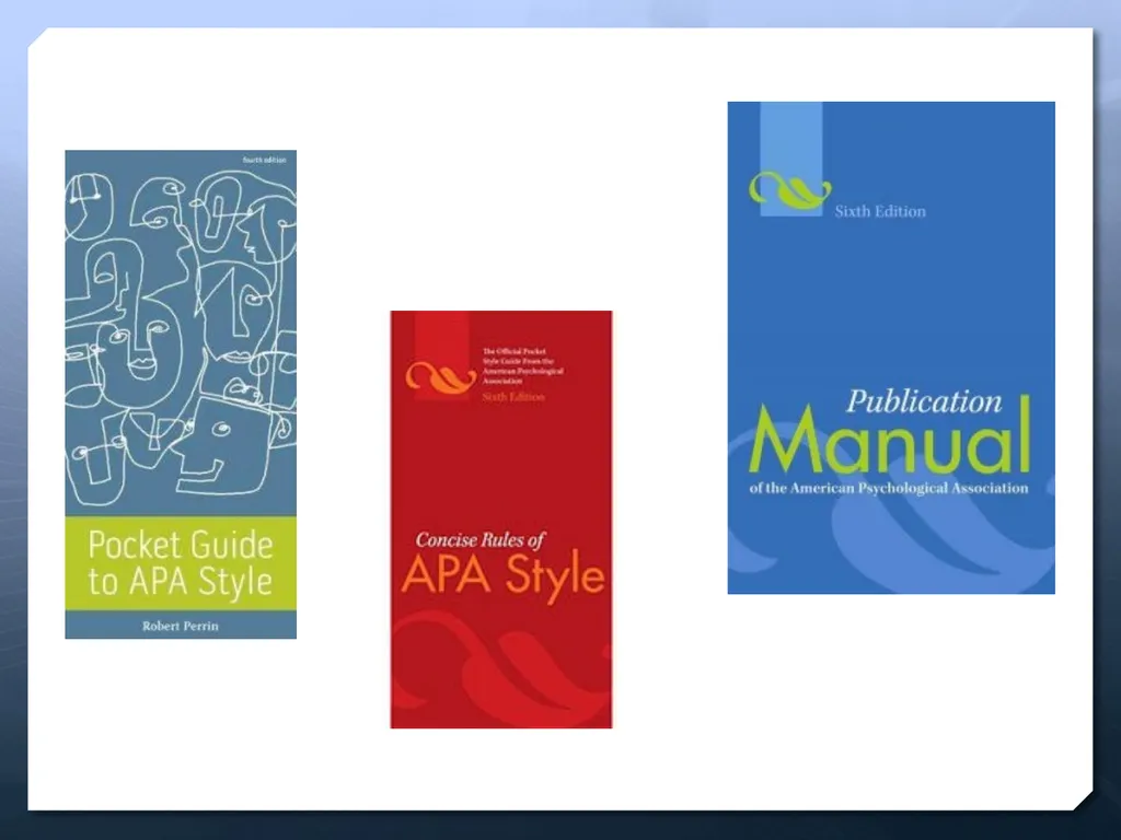 Punctuation in APA Dr. David B. Ross Three - slide 27 of 27
