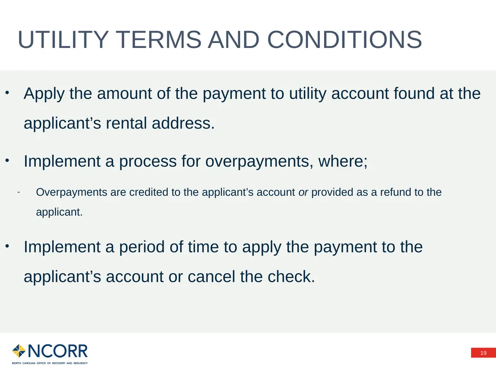 Preventing evictions – HOPE Program Information - slide 19 of 20