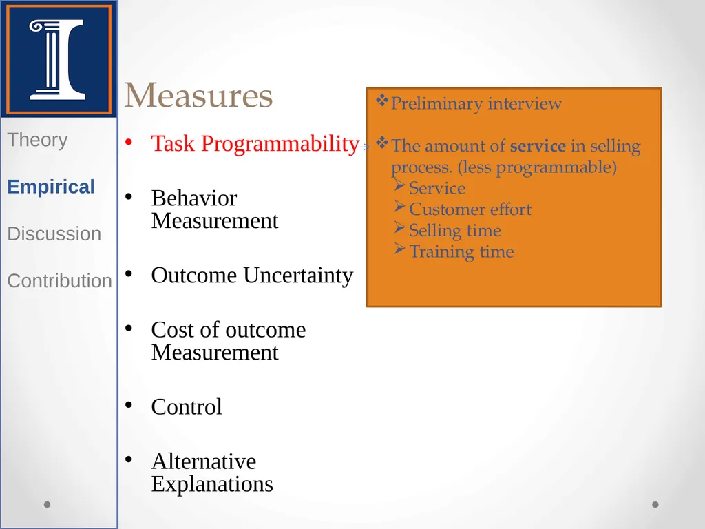 Control: Organizational and Economic Approaches - slide 11 of 20