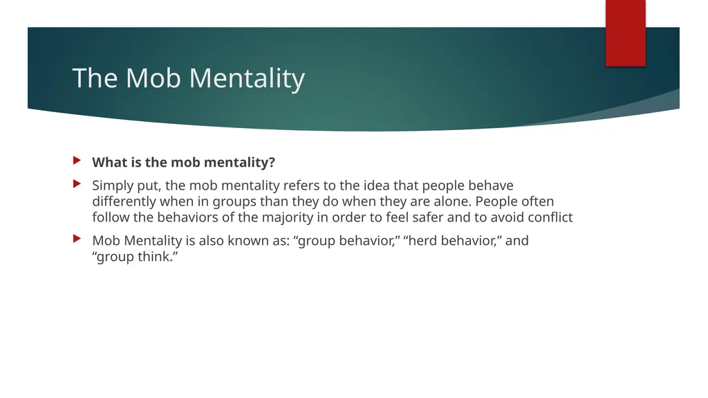 Lord of the Flies: The Power of the Mob Mentality - slide 6 of 31