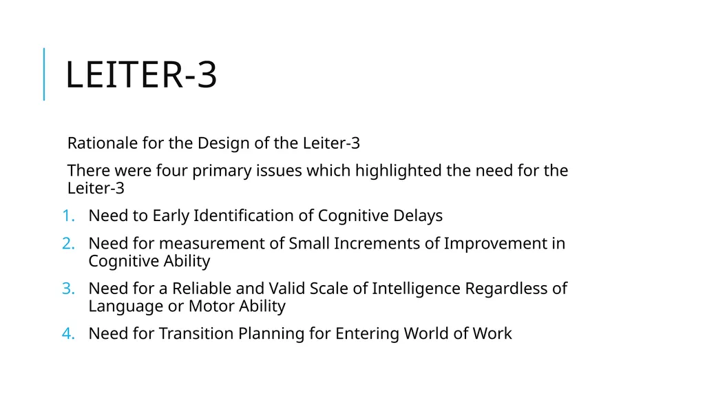 Leiter international performance scale-third - slide 4 of 16