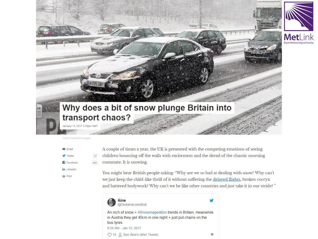 The Beast from the East Aim: to be able to - slide 7 of 10