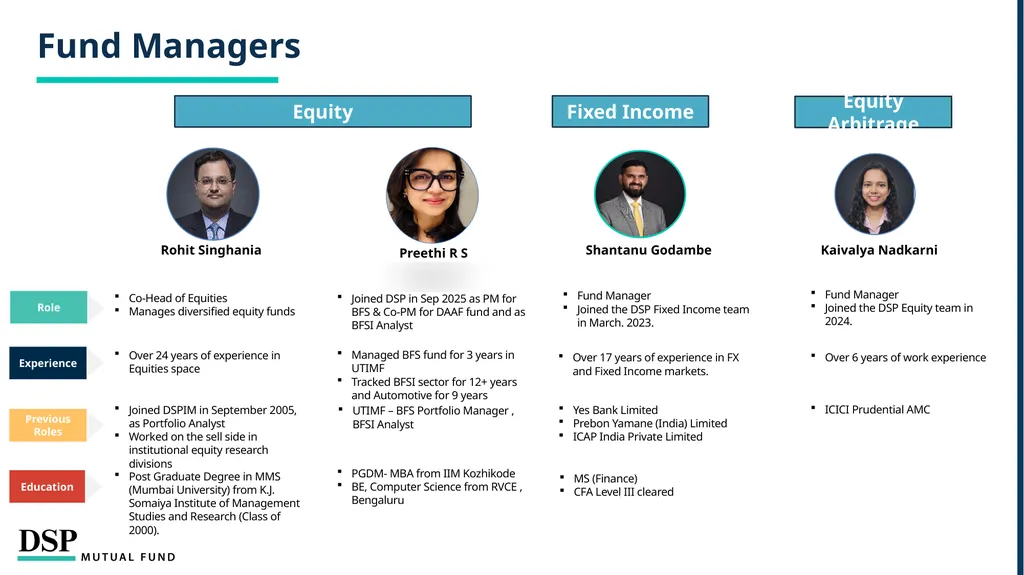 DSP Dynamic Asset Allocation Fund Defends Against - slide 10 of 19