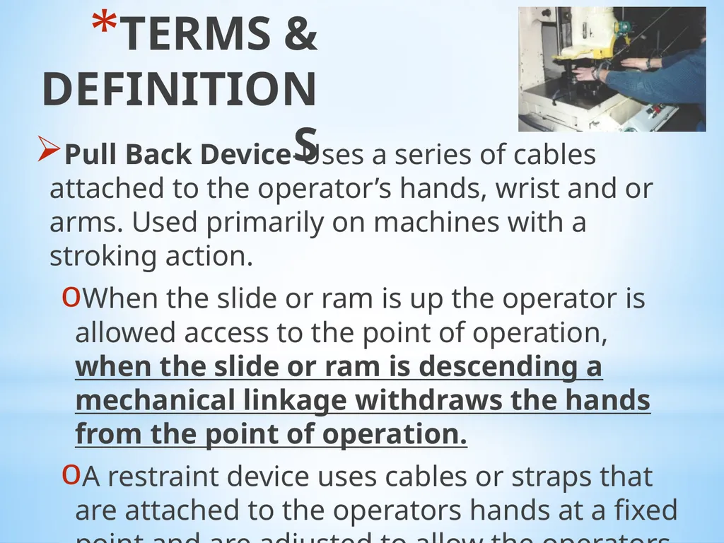 “GENERAL MACHINE SHOP SAFETY TRAINING” SHOP - slide 15 of 40