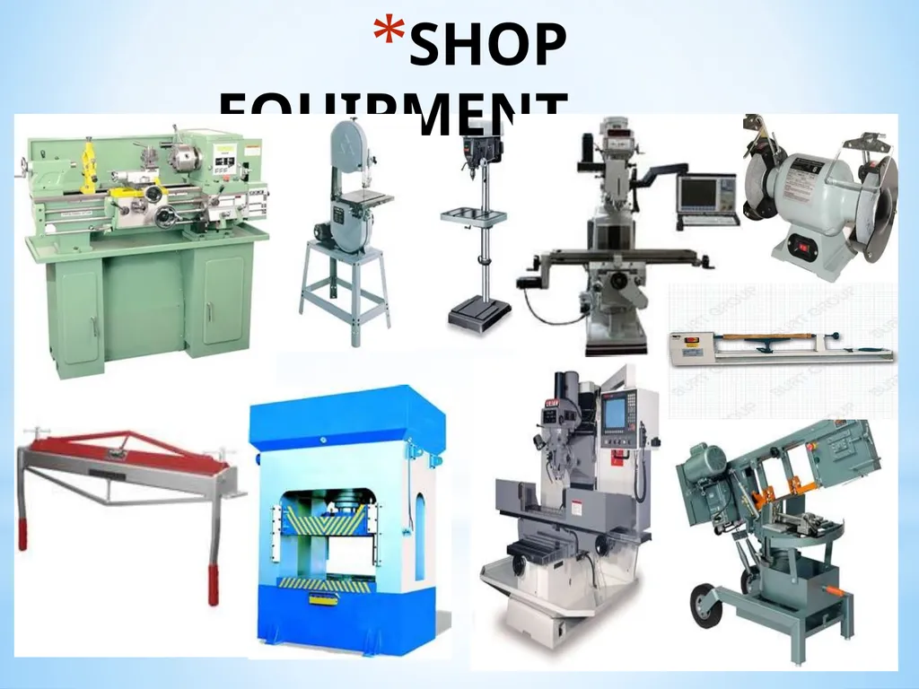 “GENERAL MACHINE SHOP SAFETY TRAINING” SHOP - slide 3 of 40