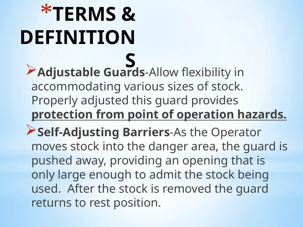 “GENERAL MACHINE SHOP SAFETY TRAINING” SHOP - slide 10 of 40